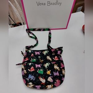 Triple Zip Hipster Herding Cats NWOT